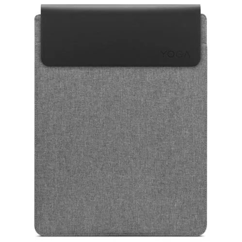Lenovo Notebook-Hülle 36,8 cm Grau für Yoga 14.5" - Schützende Notebook-Hülle aus hochwertigem, recyceltem Material. Ideal für 36,8 cm (14.5") Notebooks. Praktischer Magnetverschluss sorgt für Sicherheit und einfachen Zugang.