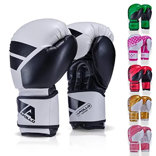 Apollo Boxhandschuhe - Champion Thai Boxhandschuhe für Männer und Frauen - Handschuhe mit professionellem Schutz, optimaler Passform und hochwertigem Material. Ideal für Boxen, Kickboxen, MMA und Muay Thai - perfekt für Training, Sparring und Wettkämpfe.