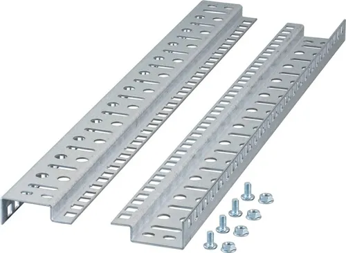 EFB-Elektronik Set Rack-Profilschienen 12U - 48.3 cm (19") - Zubehör Schaltschrankgehäuse, ideal für die sichere Montage von Servern und Netzwerkgeräten in einem kompakten Format.