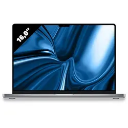 Apple MacBook Pro 16 (2021) | 16,2 Zoll - Apple M1 Max @ 3,2 GHz - 32 GB DDR5 - 512 GB SSD - 3456 x 2234 - macOS