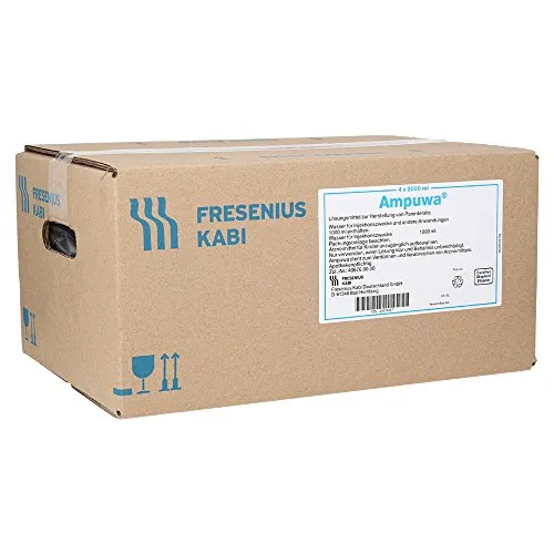 Ampuwa Careflex Beutel/Stopfen Infusions 4X3000 ml - Medizinischer Bedarf - Rezeptfreie Infusionslösung von Fresenius Kabi, ideal für die sichere und zuverlässige Infusionstherapie.