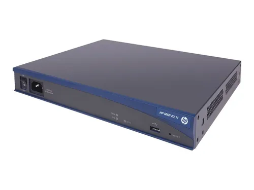 HPE JF239A Router II - 4-Port-Switch mit 3 Jahren Garantie - Zuverlässiger Router für Unternehmen, kompakt mit 4 integrierten Ports und modularer Erweiterbarkeit. Ideal für eine stabile Netzwerkverbindung.