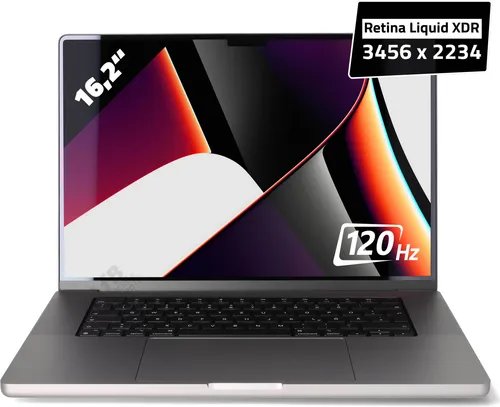 Apple MacBook Pro 16 2021 Notebook 16,2 Zoll M1 Max 32GB 512GB SSD Space Gray