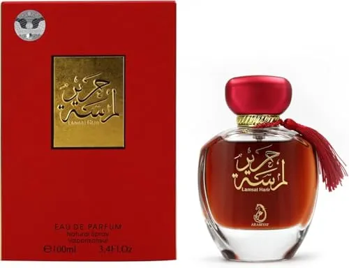Arabiyat Lamsat Harir Eau de Parfum, Unisex Duft, 100 ml, Rot