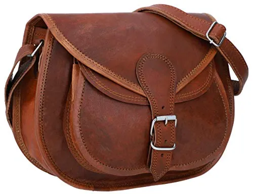 Gusti Leder Umhängetasche Evelyn - Umhängetasche aus hochwertigem Ziegenleder, handgefertigt und ideal für den Alltag. Vintage-Design mit viel Stauraum und fairer Herstellung.