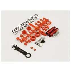 Kyosho Modellbausatz KYOSHO Stossdaempfer Hinten Rot Tomahawk (2) K.SC223RB