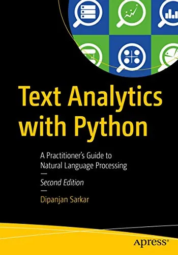 Text Analytics with Python von Dipanjan Sarkar - Taschenbuch, 2. Auflage mit 674 Seiten, ideal für Praktiker im Bereich Natural Language Processing und Datenanalyse.