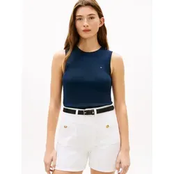 Tommy Hilfiger Funktionstop SLIM CODY C-NK TANK TOP - Vielseitiges Tanktop von Tommy Hilfiger mit figurbetonter Passform und weichem, atmungsaktivem Material. Ideal für den Sommer, ob solo oder als Layering-Piece. Ein Must-Have für entspannte Freizeitlooks!