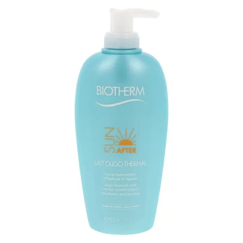 Biotherm Oligo-Thermal After Sun Milk 400 ml - Sonnenschutz Körper mit hoher Feuchtigkeit für strahlende Bräune. Beruhigt und regeneriert sonnengeschädigte Haut dank Thermalplankton und Vitaminen. Perfekt nach dem Sonnen!