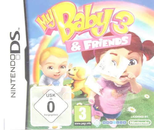 My Baby 3 & Friends für Nintendo DS/2DS/3DS - NEU - Entdecke die aufregende Welt von My Baby 3 & Friends für Nintendo DS! Ideal für kleine Spieler ab 0 Jahren, sorgt für unterhaltsame Rollenspielmomente und fördert die Kreativität.