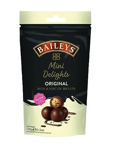 Baileys Chocolate Mini Delights 102g Beutel - Feine Schokolade: Köstliche Baileys Schokoladenminiaturen für unwiderstehlichen Genuss, perfekt für besondere Anlässe.
