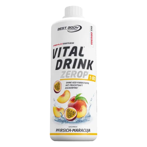 Best Body Nutrition Low Carb Vital Drink Sirup Getränke Sirup Zerop 10,60€/L