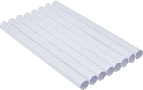 XIMAX Heizkörper Rohrverkleidung Schnappfix 8-Fach Weiss - Thermostate: Praktische und elegante Rohrverkleidung aus flexiblem Kunststoff für einen sauberen Look und einfachen Einbau bei Heizkörpern.