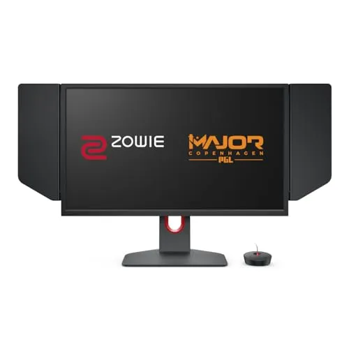 BenQ Zowie XL2566K 24.5 Inch Gaming Monitor - 24.5 Zoll TN Gaming Monitor mit 360 Hz Bildwiederholrate und 0,5 ms Reaktionszeit für flüssiges Gameplay. Ideal für Gamer, die höchste Präzision und Geschwindigkeit benötigen.