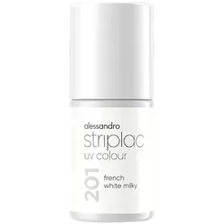 Alessandro Nägel Striplac UV Colour UV Nagellack 201 French White Milky 6,5 ml ()