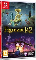 Figment 1 & 2 - Switch [EU Version] - Nintendo Switch-Spiele, erlebe ein einzigartiges Action-Abenteuer in einem surrealen Universum voller Musik und Humor, während du den Mut des Verstands wiederherstellst.