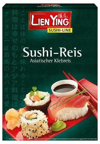 Lien Ying Sushi-Reis - asiatischer Klebreis für dein Sushi zuhause