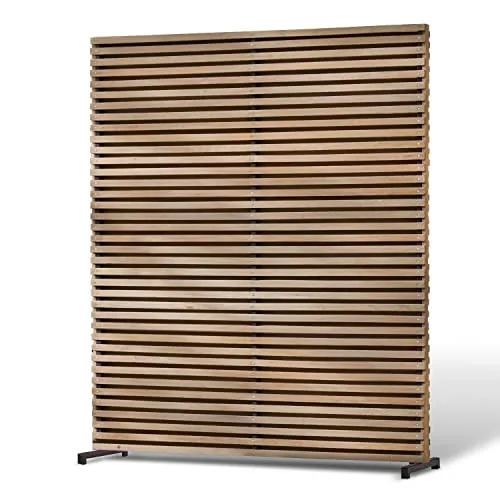 Loberon Trennwand Derby - Flexibler Sichtschutz aus hochwertigem Kempasholz - Paravants & Raumteiler, robust und widerstandsfähig, ideal für den Garten oder die Terrasse, sorgt für stilvolle Privatsphäre und ist nachhaltig gefertigt.