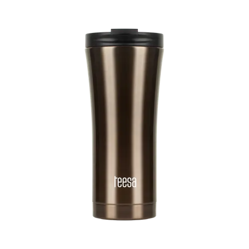 Kubek termiczny TEESA 500ml dark brown Teesa 5901890055833