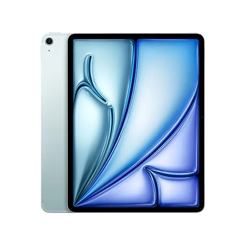 Apple iPad Air (2025) 13" 256GB Wi-Fi + 5G Blau - Tablets – Mit leistungsstarkem Apple M3 Prozessor für reibungsloses Multitasking und brillante Farben auf dem 13-Zoll-Display. Ideal für kreative Anwendungen und Gaming.