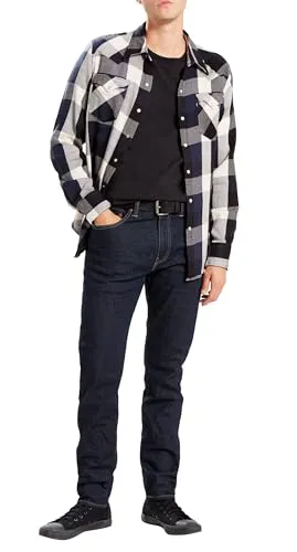 Levi's Herren 502 Taper Jeans - Rock Cod, 38W / 32L - Jeans mit regulärer Passform und Stretchanteil für optimalen Tragekomfort. Eine elegante, moderne Alternative zu Straight Jeans, ideal für den Alltag.
