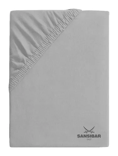 Sansibar Sylt Spannbettlaken Premium Topper-Spannbetttuch - Bettlaken für Matratzen bis 15 cm Steghöhe, aus 95% Baumwolle für hohen Komfort und faltenfreien Sitz, ideal für Boxspringbetten und Topper.