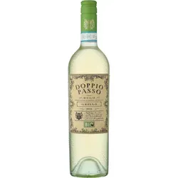 Doppio Passo Grillo – Bio Weißwein - Italienischer Weißwein in Bio-Qualität, fruchtig-frisch mit Aromen von Aprikose und Orange. Perfekt zu Salaten und Fischgerichten, für unbeschwerte Genussmomente.