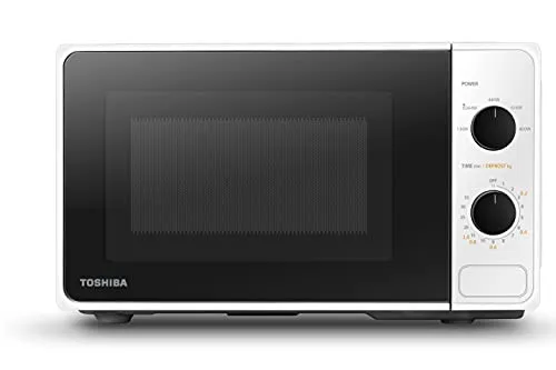 Toshiba MM2-MM20PF Mikrowelle 800W, 5 Stufen, geöffnete Verpackung - Mikrowelle mit 800W Leistung und 5 Leistungsstufen, ideal zum schnellen Kochen und Auftauen, perfekt für jede Küche.