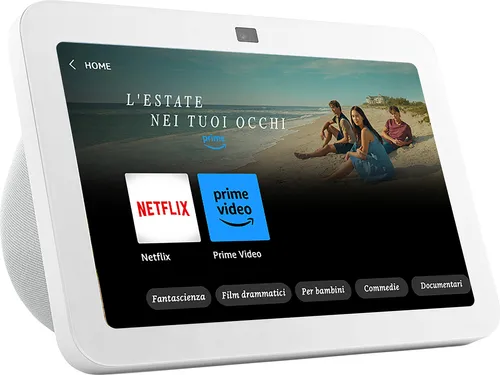Amazon Echo Show 8 (3. Gen.) - 8 Zoll HD-Display, 3D-Audio und Alexa, ideal für Smart Home Steuerung und Diashows