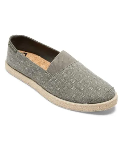 Quiksilver Espadrilled - Herren Schuhe - 40 - Grün - Bequeme Slip-On-Schuhe mit elastischem Einstieg für sicheren Halt. Die Memory-Schaumsohle bietet sofortigen Komfort. Ideal für lässige Outfits und entspannte Tage.