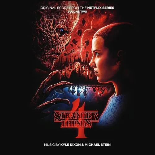 STRANGER THINGS 4: VOL.2 (ORIGINAL SCORE) - Kyle Dixon & Michael Stein - Limitierte Schallplatte im Mint-Zustand, ideal für Sammler und Fans von STRANGER THINGS, bringt die einzigartige Atmosphäre der Serie auf Vinyl.