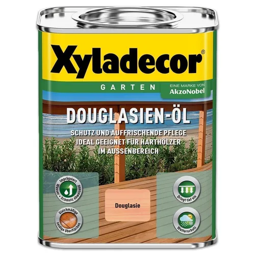Xyladecor Douglasien-Öl 750 ml - Holzöl für Außenanwendungen, dringt tief ein und bietet UV-Schutz für langlebige Holzoberflächen.