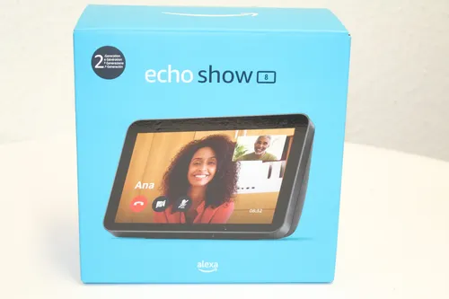 Amazon Echo Show 8 (2. Generation) - Anthrazit, intelligenter Smart Display mit Sprachsteuerung und vielseitigen Funktionen für Ihr Zuhause