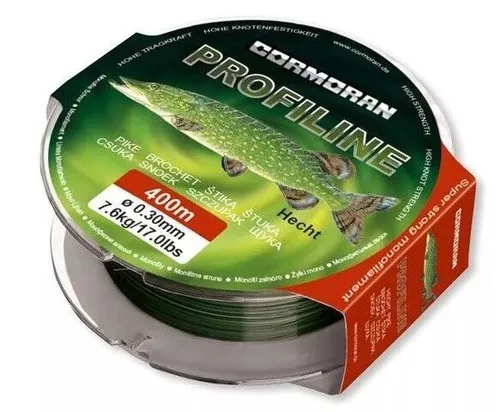 Cormoran Profiline Hecht 400m / 0,35mm / 9,9kg Monofilschnur Hechtschnur