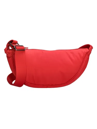 Beagles Brustbeutel in Rot - (B)33 x (H)15 x (T)8 cm - Stylischer Beagles Brustbeutel in Rot mit verstellbarem Umhängeriemen. Ideal für Reisen, bietet Platz für wichtige Utensilien und hat ein praktisches Reißverschlussfach.