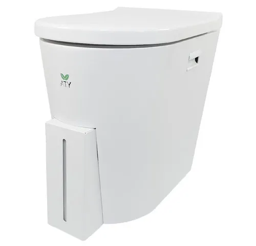 ATY Campingtoilette ATY Move Trenntoilette aus Metall - Praktische und kompakte Trenntoilette für unterwegs. Mit einem Gewicht von nur 7,8 kg und einer Sitzhöhe von 45,7 cm ideal für Camping und Outdoor-Aktivitäten.