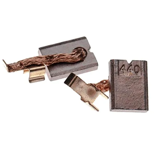 vhbw 2x Kohlebürste, Motorkohle, Schleifkohle 3 x 10 x 13,4mm kompatibel mit Makita DHP454, DHP456, DHP458, DTD146, DTW250, DTW251 Elektrowerkzeug