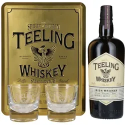 Teeling Small Batch Irish Whiskey 0,7 l – 46% vol. - Irischer Small Batch Whiskey mit 46% Alkoholgehalt, perfekt für Kenner und Genießer. Ideal für besondere Anlässe oder zum Verschenken.