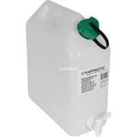 Wasserkanister 10 L mit Ablasshahn – Praktischer Wasserbehälter - Robuster Wasserkanister mit 10 Litern Fassungsvermögen. Ideal für die Küche, einfaches Befüllen und Entleeren durch den praktischen Ablasshahn.