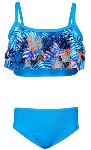 Aquarti Bustier-Bikini Aquarti Mädchen Bikini Set Bustier Bikinislip Zweiteiliger Badeanzug