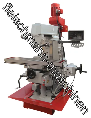Holzmann Universal Fräsmaschine BF600D 400V - Fräsen - Leistungsstarke Universalfräsmaschine mit 3-Achs-Positionsanzeige und automatischem Tischvorschub, ideal für präzise Bearbeitung in Werkstätten.