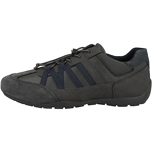 Geox Herren U Ravex Sneaker, Anthrazit, 41 EU
