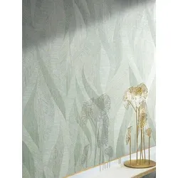 Marburg Vliestapete Wave, prägnantes Wellenmuster in grün - Moderne Vliestapete für Wohnzimmer, Schlafzimmer und Küche, dimensionsstabil und leicht zu verarbeiten - ideal für jeden Raum!