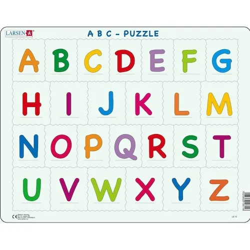 Larsen Alphabet (26 Teile) (LS13)