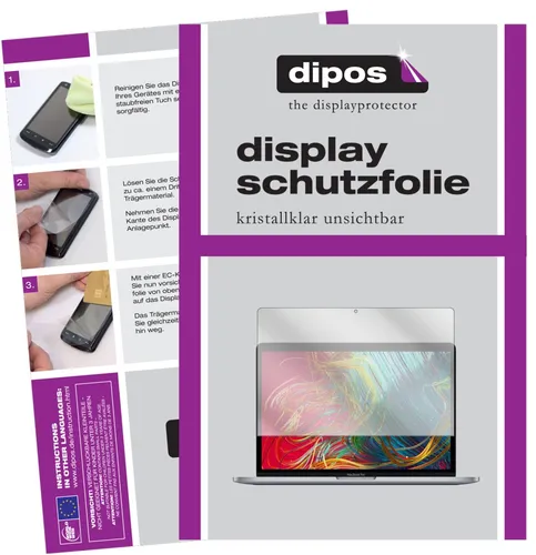 Schutzfolie für Apple MacBook Pro 13 Zoll (2020) Display Folie klar