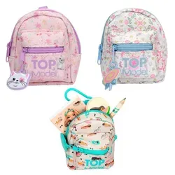 Depesche TOPModel Mini Rucksack mit Schreibset - Kompakter Mini Rucksack für Mädchen mit praktischem Schreibset. Ideal für die Schule oder Freizeit, aus robustem Material und mit ansprechendem Design.