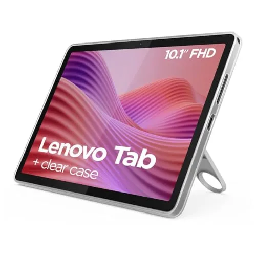 Lenovo Tab Tb311fu 4+64 mit klarem Case - Tablets mit 4 GB RAM und 64 GB Speicher, inklusive 3 Jahre Herstellergarantie gegen Produktionsfehler.