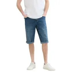 TOM TAILOR 3/4-Jeans MORRIS - Markenlabel in Blau 29 - Modische 3/4-Jeans für Damen, aus atmungsaktivem Denim, ideal für lässige Outfits im Frühling und Sommer.