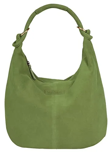 Shopper BRUNO BANANI - Eleganter Damen Shopper aus echtem Leder - Handtaschen, aus 100% Rindleder, leicht und geräumig für Einkäufe oder Freizeitaktivitäten, minimalistisches Design mit praktischen Fächern.