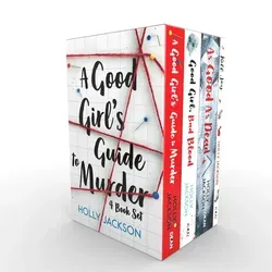 A Good Girl's Guide to Murder 4 Book Set von Holly Jackson - 4 spannende Krimis in einer plastikfreien Box, ideal für junge Leser und Fans von fesselnden Geschichten. Entdecken Sie die Geheimnisse der 'Good Girl'-Reihe!